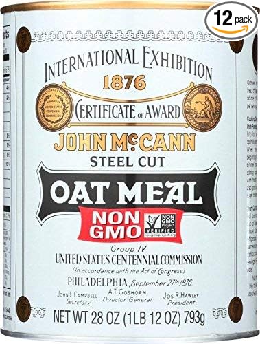 Mcann's Imported Steel Cut Irish Oatmeal 28 Oz