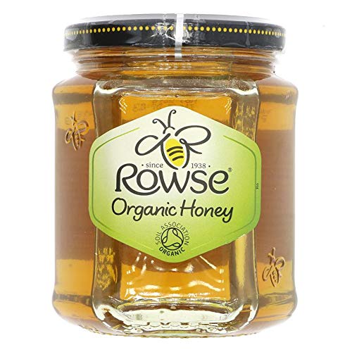 Rowse Organic Honey - Clear 340g (Pack of 6)
