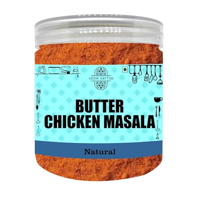 Vedik Sattva Natural Butter Chicken Masala 10.58 OZ / 300 GM | Pack Of 1 Box