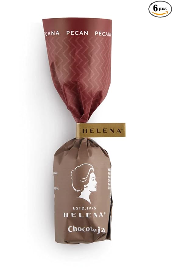 HELENA Chocolatier Tejas and Chocotejas (CHOCOTEJA PECAN 6 PACK)