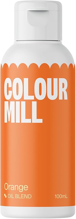 Colour Mill Oil-Based Food Coloring 100 Milliliters (Orange)