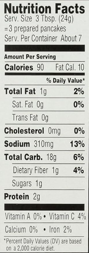 Manishewitz Reduced Sodium Potato Pancake mix 6-Ounce (Pack of 12)