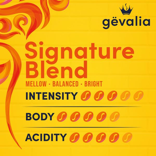 Gevalia Signature Blend Mild Roast K-Cup® Coffee Pods 10 CT (Pack of 6)