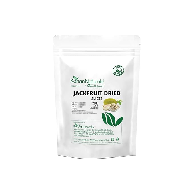 Kanan Naturale Jack Fruit Dried Slices 200gm | Healthy | High in Fiber | Low in Sugar