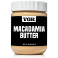 Vör Macadamia Nut Butter (12oz) | Single Ingredient | Vegan Paleo and Keto-Friendly Gluten-Free