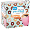 PACK OF 3 - Great Value Donut Shop Medium Roast Coffee 48 Count K-Cups