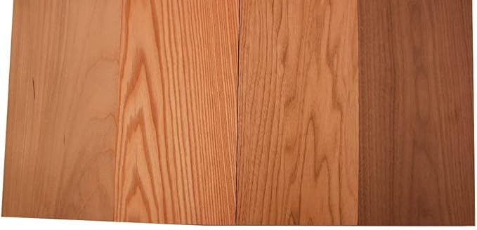 Domestic Exotic Variety Pack - Grey Elm Coffee Nut Butternut Walnut - 3/4 x 6 (4 Pcs) (3/4 x 6 x 12)