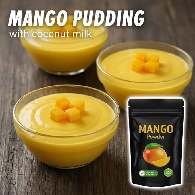 Mango Fruit Powder | Dry No Added Sugars and Preservatives Amchoor Rich in Iron |Organic For Chutney Pickle and Fruit Salad - 100 gm