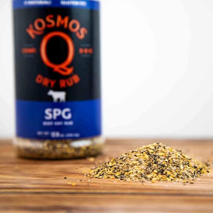 Kosmos Q SPG Seasoning &amp Kosmos Q Pink Butcher Paper