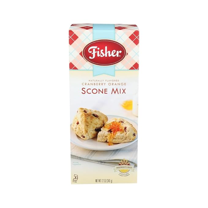 Fisher Scones 1 Cranberry Orange 1 Original 1 Maple Cinnamon (Variety Pack)