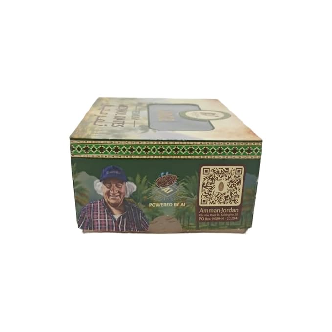 AbuAyash Farms Premium Medjool Dates Large 2lb Box All-Natural Sun-Dried Superfood Non-GMO &amp Gluten-Free Rich Caramel Flavor Perfect for Healthy Baking and Gourmet Snacking