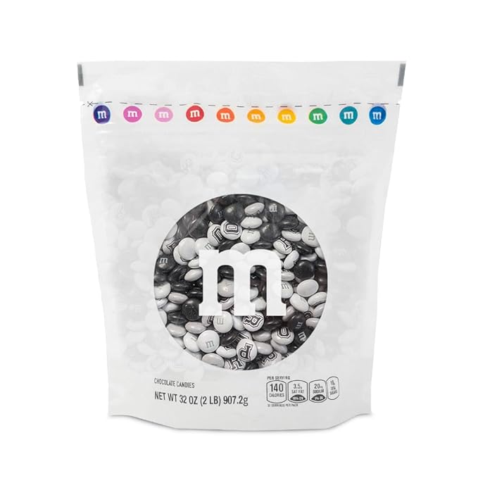 M&ampM’S WORLD Prom Milk Chocolate Candies 2 Pounds of Candy Printed with the letters P R O and M Perfect for Unique Promposal Prom Decorations and Prom Party