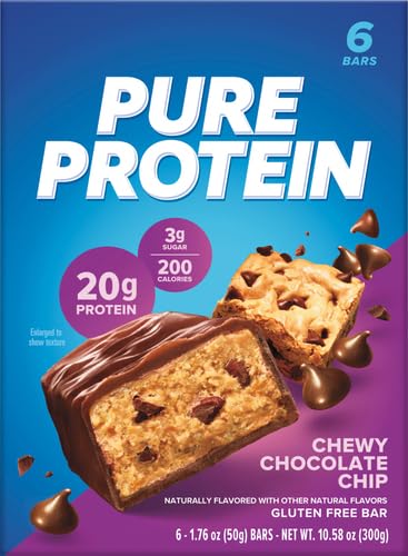 Pure Protein® Chewy Chocolate Chip 50 gram 6 count Multipack