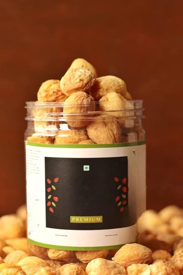 Generic Dried Premium Afghani Apricots Jar Pack | Vegan Sun Dried Apricots | Gluten Free &amp Sodium Free | Add in your Healthy Recipes | Dry Fruit -250 gm