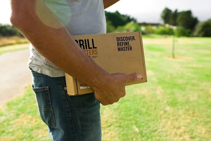 Grill Masters Club Best of The West BBQ BBQ Box | Premium BBQ Spices Sauces and Seasoning for the Ultimate Grill Master | Essential for Cooking Grilling and Smoking | Perfect Grill Gift for Men &am