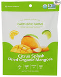 Earthside Farms Dried Mangoes Split Organic 1.23 oz (Pack of 10)