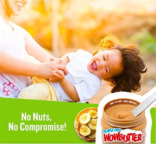 Wowbutter Natural Peanut Free Creamy 4.4lb Jars 2 Pack