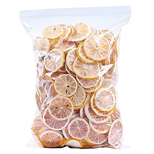 (1.1lbs) Dried Lemon Slices Lemon Tea Sour and Refreshing Citrus Sugar Free Vegan &amp Kosher 500g (17.6)