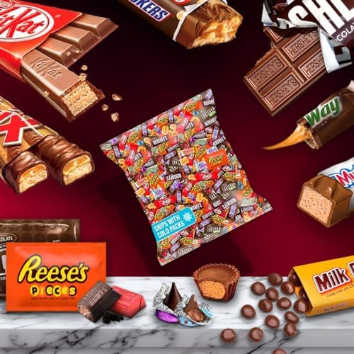 Chocolate Assorted Bulk Candy - 16 LB - Chocolate Candy Variety Pack - Easter - Bulk ChocolateCandy Milk Dark - Mix for Bag Stuffers - Candies - Chocolates
