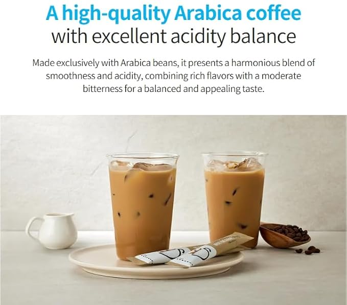 Atomy Arabica Instant Coffee Korean 3-in-1 Mix 50 Sticks