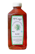 Raw Honey - Pure All Natural Unfiltered &amp Unpasteurized - McCoy's Honey Florida Palmetto Honey 3lb