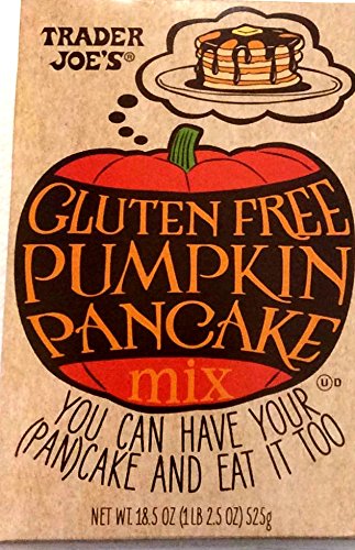 Trader Joe's Gluten Free Pumpkin Pancake Mix 18.5 Oz (Pack of 3)