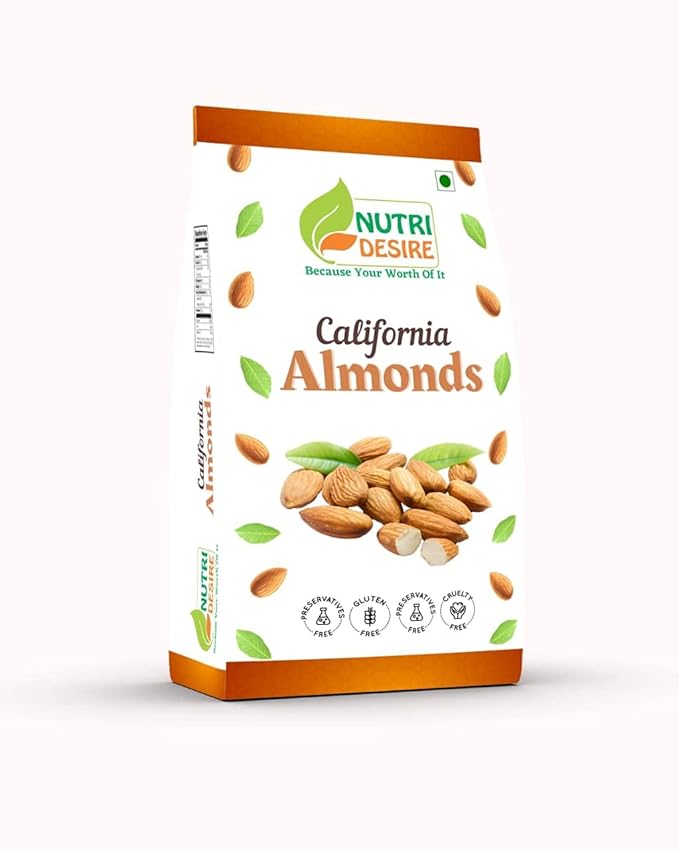 Nutri Desire Dry Fruits Combo Pack - (250g x 4) 1kg ( California Almonds Cashews Roasted salted Pistachios Green Raisins)