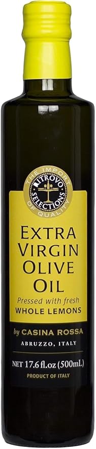 Casina Rosssa Extra Virgin Olive Oil (EVOO) With Sicilian Lemon - Ritrovo Selections - 500ml