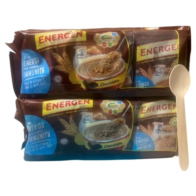 Energen Nutritious Oats Milk &amp Chocolate Flavor 2 Pack(60 sachets)