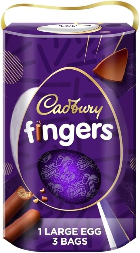 Cadbury Dairy Milk Fingers Easter Egg 213g (Pack of 1)