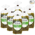 Al Dente Plant-Based Pasta Green Pea + Wild Garlic – Gluten-Free Vegan Non-GMO Organic High Protein Pasta. Delicious And Versatile. Great for Pastas Soups Salads and More 8oz Bags (Pack of 6)