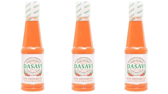 3 Packs - Lemon Red Chili Sauce - Sot Muoi Chanh Ot Do - 9.2 Oz