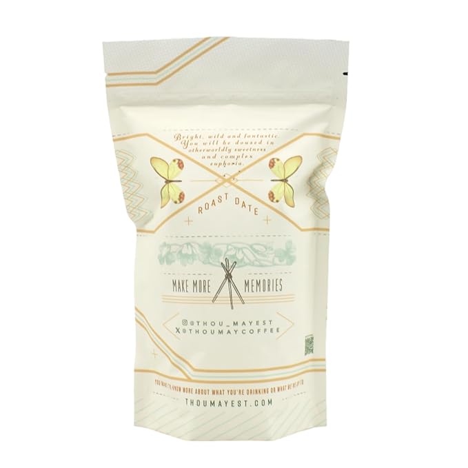 Wild Child Coffee by Thou Mayest – Light Roast with Bright Lemony Sweetness &amp Complex Finish – 12oz Whole Bean