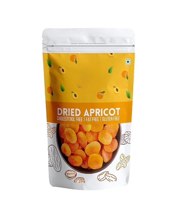 Generic Dried Seedless Apricot Handpicked (Turkish Apricot) Jumbo NO Added Sugar Or Preservatives - 200GM