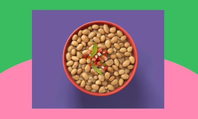 Fillo's Mexican Mayocoba Beans - Ready to Eat Beans Gluten-Free Preservative-Free Microwavable Non-GMO Vegan Friendly Plant Protein 10 oz Pk of 6