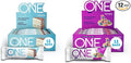 ONE Protein Bars Birthday Cake &amp Fruity Cereal Gluten Free with 20g Protein 1g Sugar 2.12 Oz 12 Count