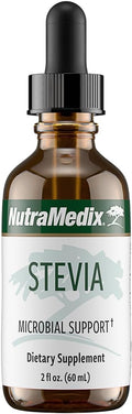 NutraMedix Sweet Leaf Stevia Liquid Drops - Sugar Free Sweetener from Pure Stevia Leaf Extract for Microbial Support - Low Carb No Added Sugar (2 oz / 60 ml)