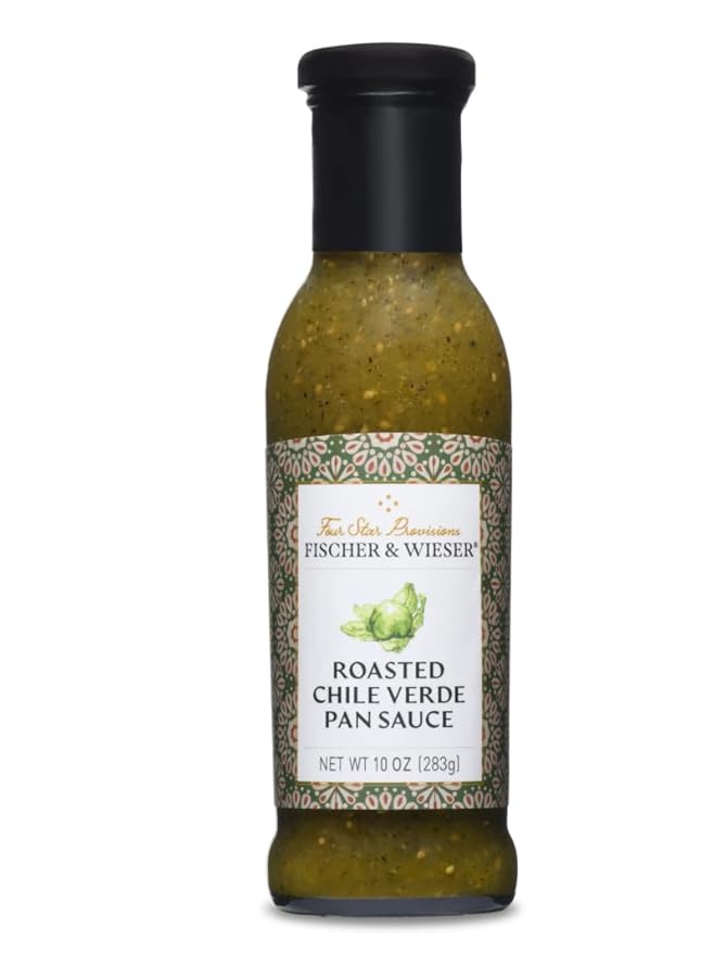Four Star Provisions Fischer &amp Wieser - Sauces Spreads Jellies Jams &amp Dips (Roasted Chile Verde Pan Sauce 10oz)