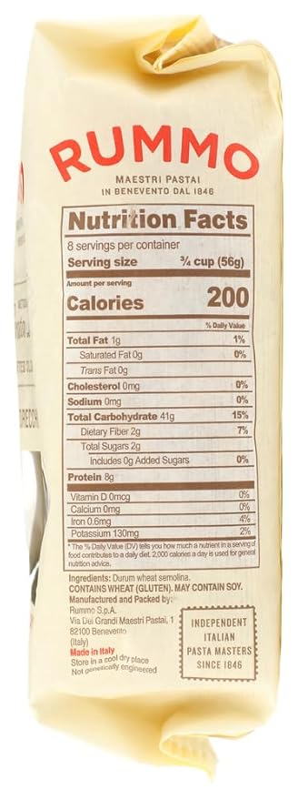 Rummo - Legendary Line - Orecchiette n.87 Bronze Drawn - 12 Packs of 11 lbs
