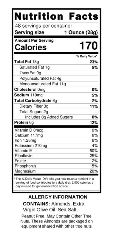 Wild Soil Terra Preta Almonds - Higher Protein and Higher Vitamin E Than Other Almonds Marcona Like Taste Olive Oil Roasted with Sea Salt Beyond Organic: Eco Farmed with Proprietary Root Technology