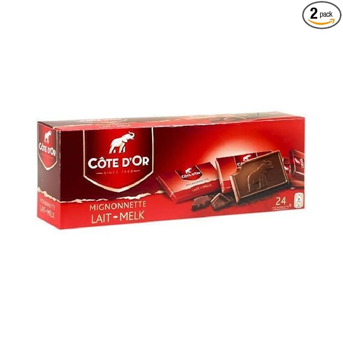 Cote D'or Mignonettes Milk Chocolate 8.4oz (Pack of 2)
