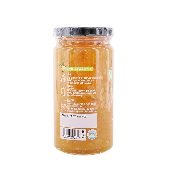 O! Tea Citron Tea Korean Product of Korea 14.1oz (400g)