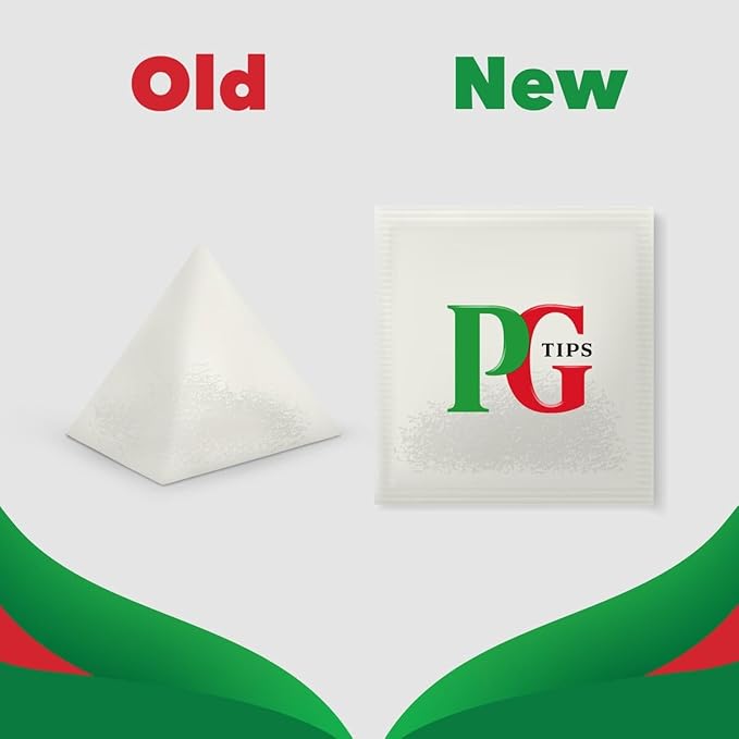 PG Tips Premium Black Tea For a Classic Caffeinated Beverage Black Tea Bags 240 Total Bags (40 Count - Pack of 6)
