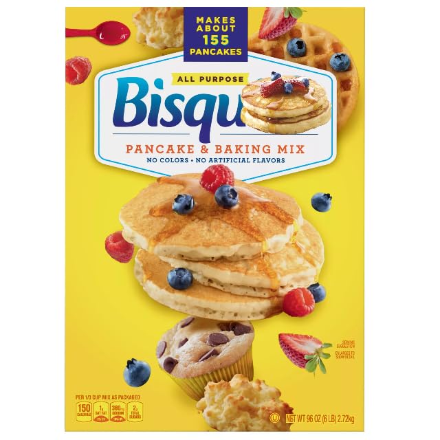Original Baking and Pancake Mix 96 Ounces Makes 155 Pancakes (1 Pack)