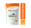Monk Fruit Zero Calorie Sweetener (2x Sugar Sweet Original) 16 oz - Granular Powder Blended with Erythritol - Sweet Natural Alternative to Xylitol and Stevia - Sugar Replacement for Keto Paleo Low