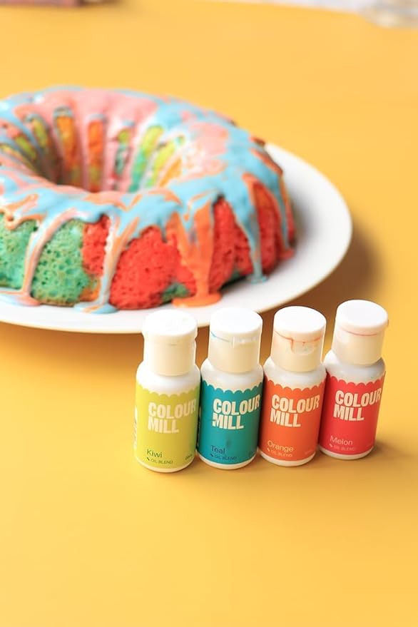 Colour Mill Oil-Based Food Coloring 100 Milliliters (Orange)