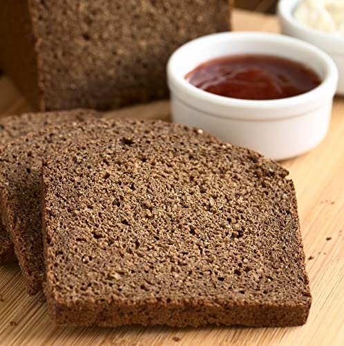 Pumpernickel Bread -2 Pack-16 oz Per Loaf | Delicious Sandwich Bread | Kosher Bread | Fresh Bread | Dairy &amp Nut Free | Stern’s Bakery