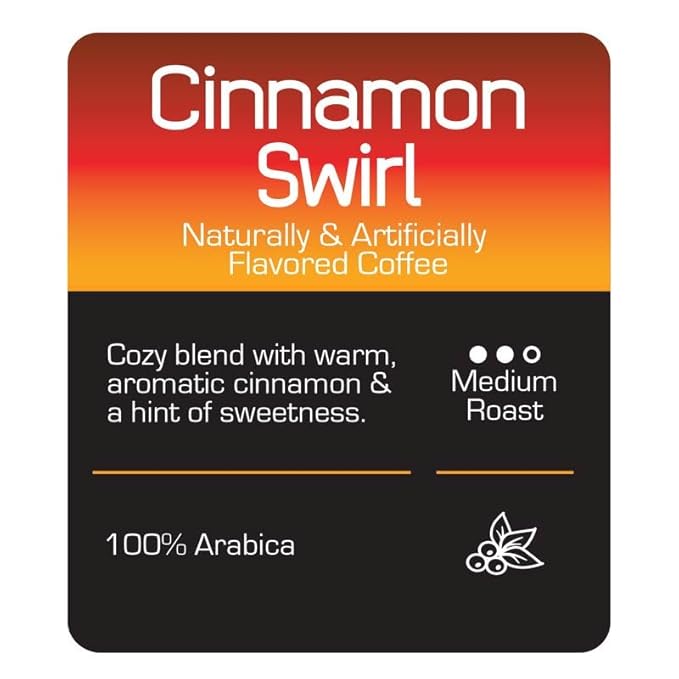 Roast Ridge Single Serve Coffee Pods for K-Cup Brewers Flavored Variety Pack Medium Roast 60 Count (20 each: Cinnamon Swirl Coconut Caramel Southern Pecan)