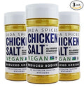 JADA Spices Chicken Salt Spice and Seasoning - Reduced Sodium Flavor 3PACK - Vegan Keto &amp Paleo Friendly - Perfect for Cooking BBQ Grilling Rubs Popcorn and more - Preservative &amp Additive