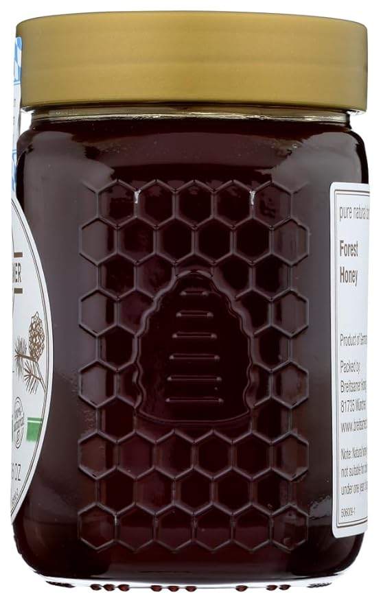 Breitsamer Honig Forest Raw Honey 17.6 oz - PACK OF 2